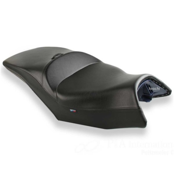 サージェント Sargent シート フロント+リア ヒーター付き 18年以降 BMW K1600B パイピング:黒 WS-672-815-IHFR JP店