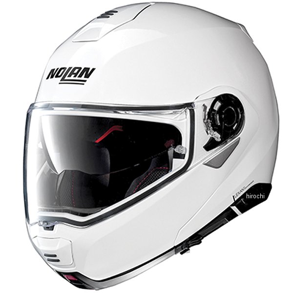 【メーカー在庫あり】 ノーラン NOLAN システムヘルメット N1005 メタルホワイト/5 Mサイズ 19866 JP店