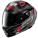 【メーカー在庫あり】 ノーラン NOLAN フルフェイスヘルメット X803RS スカイワープ 赤 Lサイズ 26426 JP店