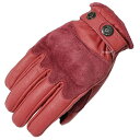 【メーカー在庫あり】 ライズ RIDEZ MOTO GLOVES REBEL レザーグローブ 赤 XLサイズ RLG2202 JP店(2)