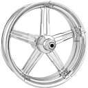 【USA在庫あり】 パフォーマンスマシン フロントホイール 18X5.5 フォーミュラ 08年-21年 ハーレー ABS有り/デュアル クローム 0201-23...