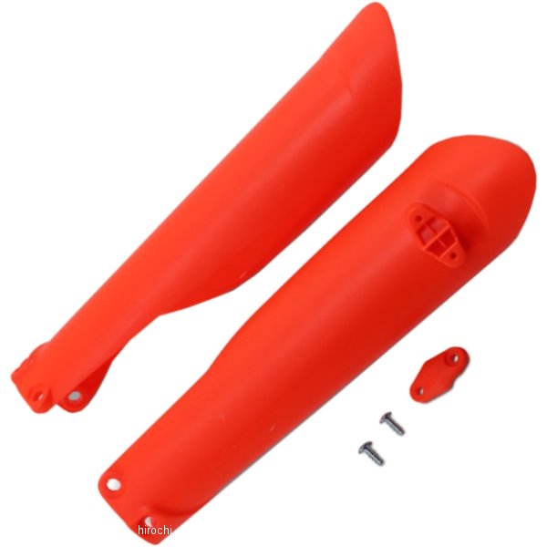 【USA在庫あり】 UFO PLAST ユーフォープラスト フォークガード KTM 蛍光オレンジ 0412-0381 JP店