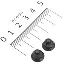 【メーカー在庫あり】 ポッシュ POSH フランジ袋ナットセット M5 P0.8 黒 2個入り 900085-K2 JP店