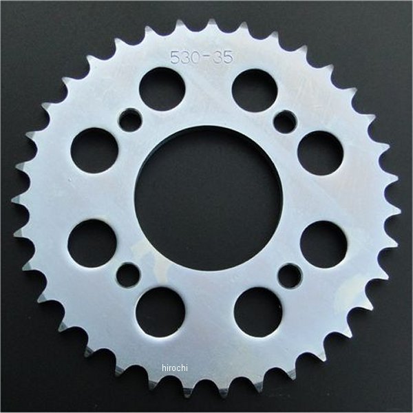【メーカー在庫あり】 ビーアールシー BRC リアスプロケット 530/35T 鉄製 CB400F、CB350F ユニクロメッキ 1662 JP店