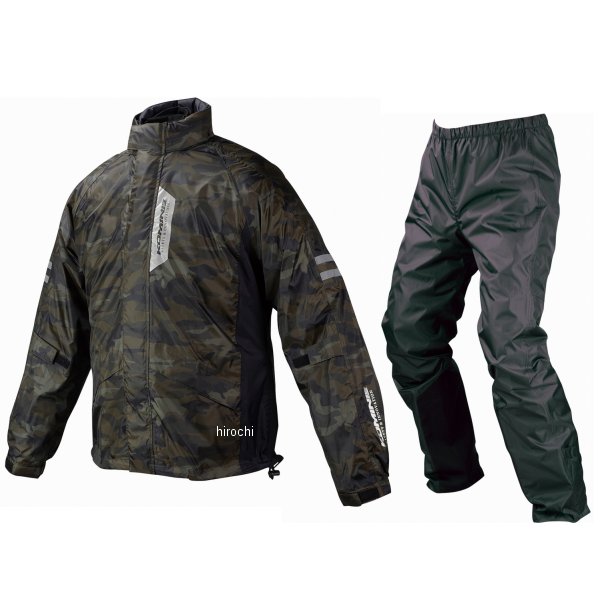 【メーカー在庫あり】 RK-539 コミネ KOMINE ブレスターレインウェア フィアート コミネカモ Lサイズ 03-539 JP店