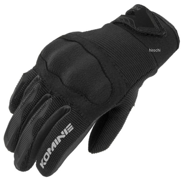 【メーカー在庫あり】 RGK-006 コミネ KOMINE プロテクトキッズメッシュグローブ 黒 KLサイズ 10-006 J..