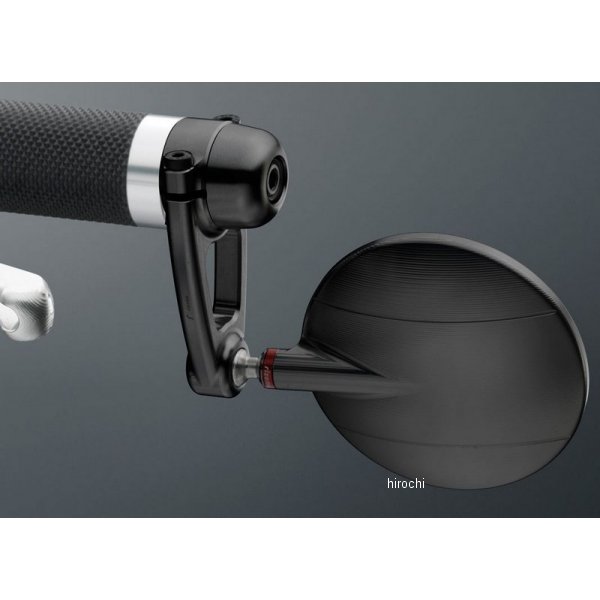 リゾマ rizoma バーエンドミラー Spy-ARM 直径94.5mm ブラック 左右共通 1個売り BS300B JP店