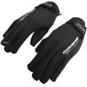 【メーカー在庫あり】 GK-753 コミネ KOMINE ネオプレーングローブ 黒 XSサイズ 06-753 JP店