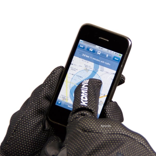 【メーカー在庫あり】 GK-757 コミネ KOMINE サーモライトインナーグローブ 黒 Mサイズ 4582166561985 JP店