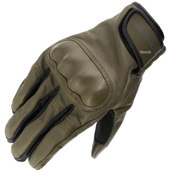 【メーカー在庫あり】 GK-252 コミネ KOMINE プロテクトゴートレザーグローブ オリーブ XSサイズ 06-252 JP店(2.0)