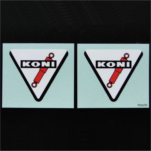 【メーカー在庫あり】 ビーアールシー BRC KONI リアショック専用ステッカー 2枚セット 1999 JP店