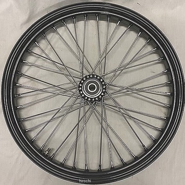 部品屋K&W 21インチ フロントスプールハブホイールキットTCBROS製リムカラー:ブラック21×2.15J40本スポークベアリングサイズ:3/4画像にありますスプリンガーフォークは付属しません。115-0073楽天 JP店