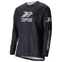 【メーカー在庫あり】 ディーエフジー DFG ソリッド ジャージ 黒 XSサイズ DG0701-001-007 JP店