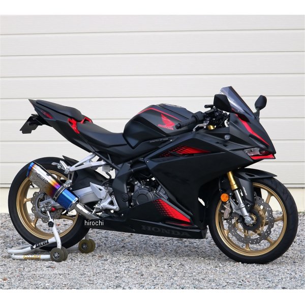 ダブルアールズ WR'S フルエキゾースト SS-OVAL ショートライン JMCA認証 20年-22年 CBR250RR 焼き色チタン FB1240JM JP店