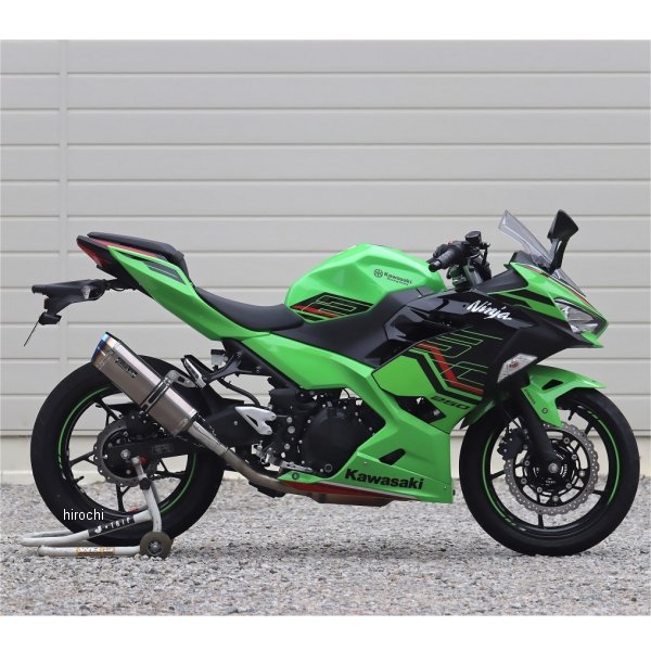 ダブルアールズ WR'S スリップオンマフラー SS-OVAL JMCA認証 18年以降 Ninja250 ソリッド SK4270JM JP店