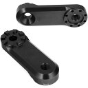 ワンダーリッヒ Wunderlich プレートアダプター フットレストシステム EVO1用 パンアメリカ 50mm 黒 W90330-052 JP店
