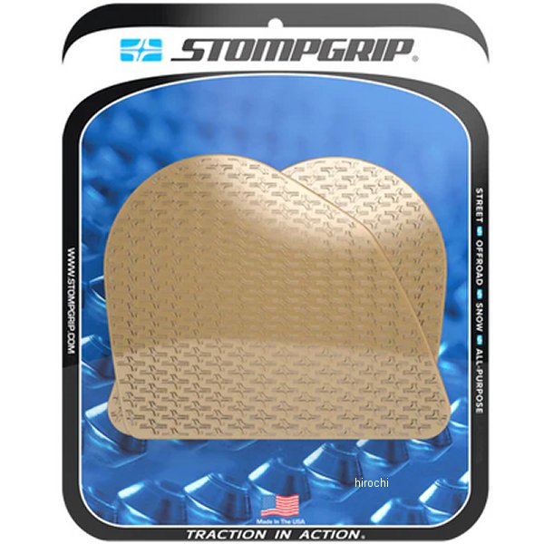 ストンプグリップ STOMPGRIP トラクションパッドタンクキット 22年-23年 ドゥカティ Desert X アイコン クリア 55-14-0198C JP店