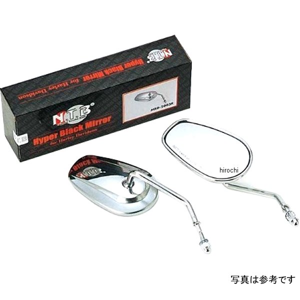 【メーカー在庫あり】 NTB ミラー オーバル ハーレー専用 MRD-2003L JP店