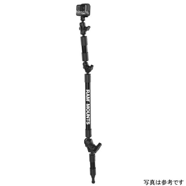 ラムマウント RAM Mounts GoProマウント＆スプラインポストセット 全長91.4cmタフポール 1＆1.5インチボール RAP-114-PSP-4-12-4-A-GOP1 JP店