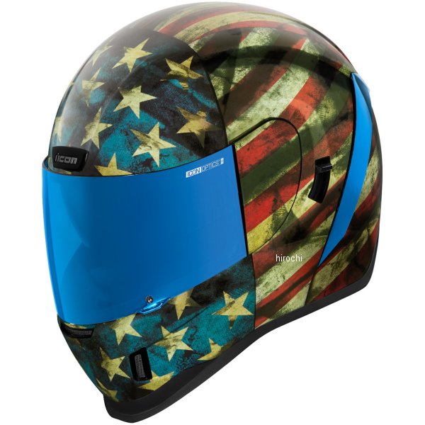 アイコン ICON フルフェイスヘルメット AIRFORM OLD GLORY XSサイズ 0101-14782 JP店