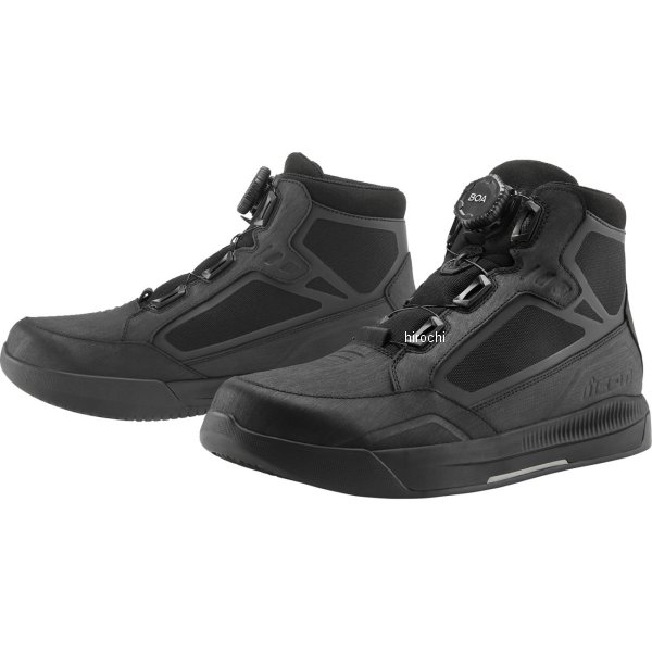 アイコン ICON ブーツ PATROL3 WATERPROOF 黒 9サイズ 3403-1283 JP店