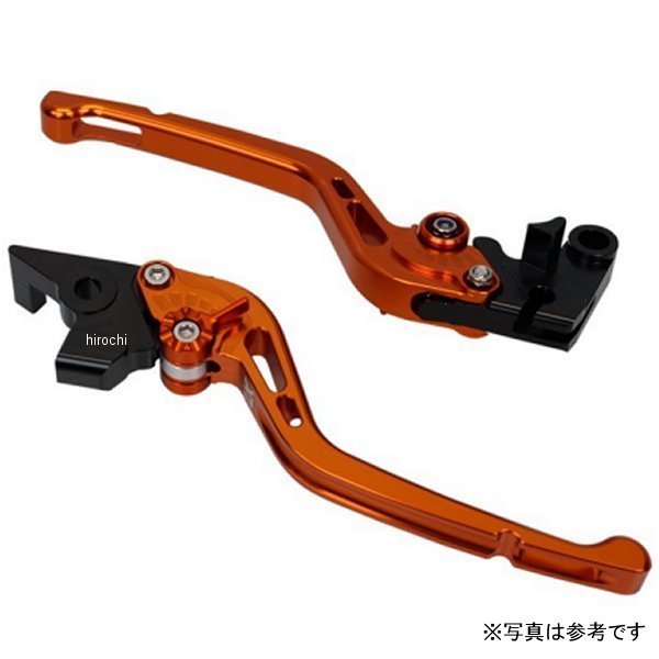 【メーカー在庫あり】 ユーカナヤ U-KANAYA ビレットレバーセット GPタイプ ロング 23年以降 GB350、GB350S オレンジ HO108-042-0508 JP店