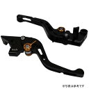 【メーカー在庫あり】 ユーカナヤ U-KANAYA ビレットレバーセット GPタイプ ショート 23年以降 GB350、GB350S 黒 HO108-042-0601 JP店(2)