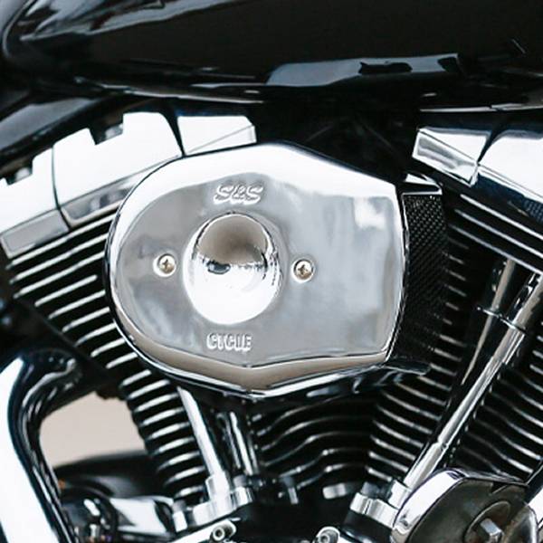 S&Sサイクル S&S Cycle エアクリーナー ステルス トリビュート クローム08年-17年 ハーレー TwinCam電子スロットルモデル用170-0594楽天 JP店　