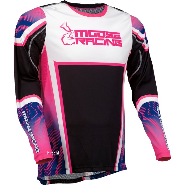 ��USA�߸ˤ���� �ࡼ���졼���� MOOSE RACING JERSEY AGROID PNK/PUR 3X 2910-7401 JPŹ