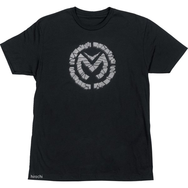 【USA在庫あり】 ムースレーシング MOOSE RACING TEE FRACTURED BLK/SIL M 3030-22754 JP店