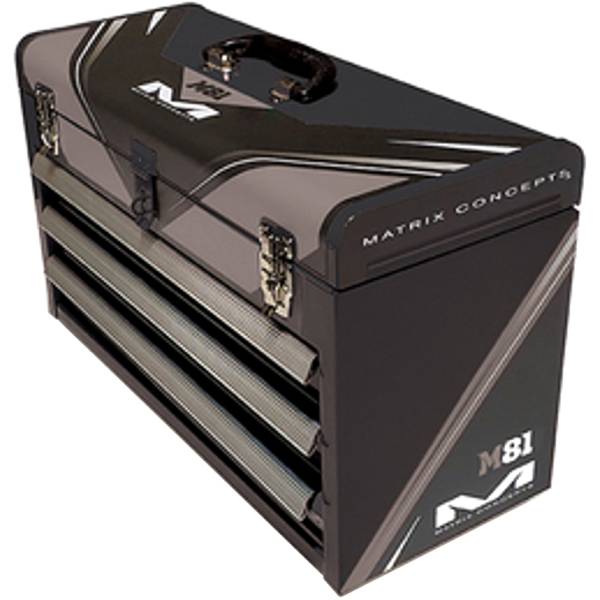  マトリックスコンセプト MATRIX CONCEPTS M81 ワークボックス 黒/グレー 3850-0583 JP店