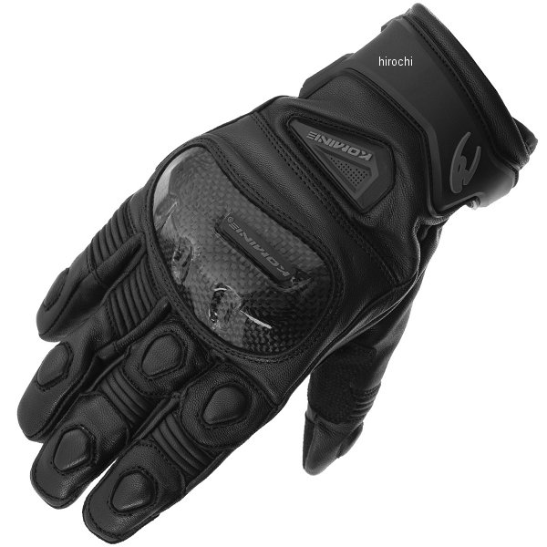 Winter Gloves - 【メーカー在庫あり】 コミネ KOMINE 秋冬モデル カーボンプロテクトウィンターグローブ 黒 Lサイズ GK-851 JP店