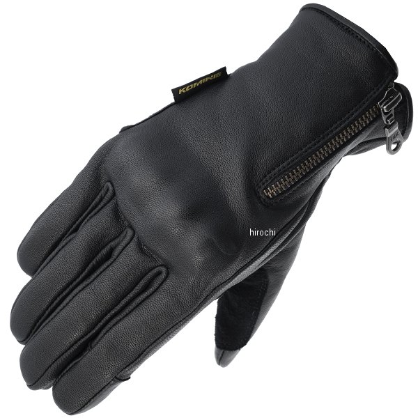 Winter Gloves - 【メーカー在庫あり】 コミネ KOMINE 秋冬モデル レザーウィンターショートグローブ Zシリーズ 黒 XLサイズ GK-850 JP店