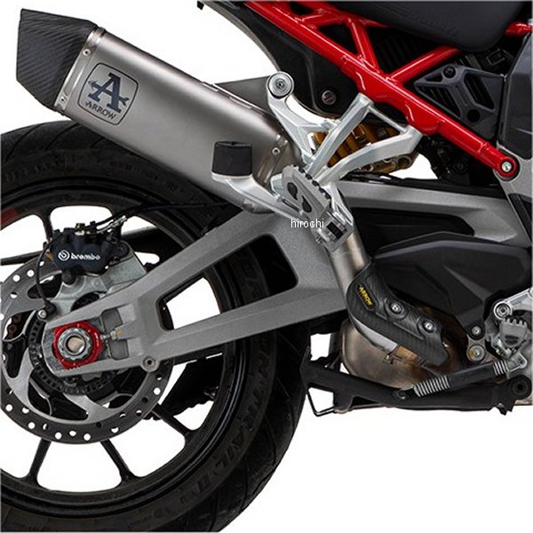 アロー ARROW スリップオンマフラー VELOCE 21年-23年 MultistaradaV4/S チタン 72501VL JP店