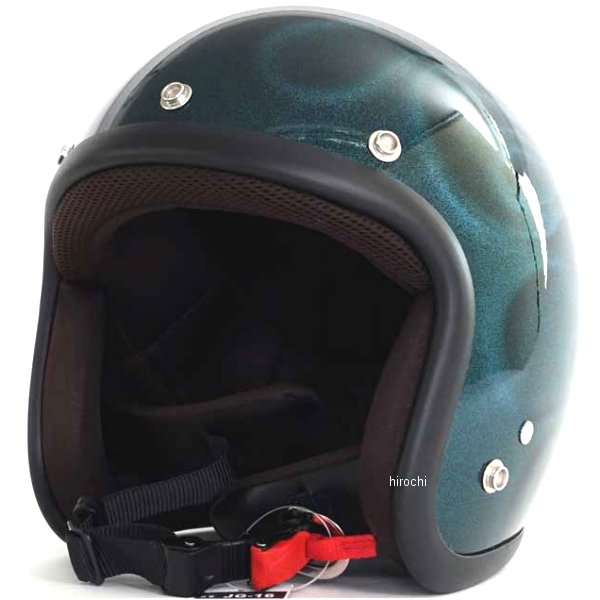 ナナニージャム 72JAM ジェットヘルメット 3D GHOST FLAME フリーサイズ(57-60cm未満) JG-21 JP店