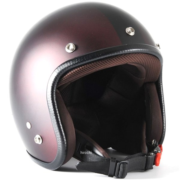 ナナニージャム 72JAM ジェットヘルメットTWILIGHT ブラック/ キャンディーレッド マット フリーサイズ(57-60cm未満) JP-10 JP店