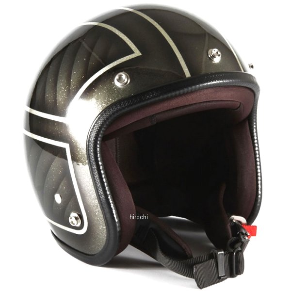 ナナニージャム 72JAM ジェットヘルメット ARMOR ブラック グロス仕上げ フリーサイズ(57-60cm未満) VNT-14 JP店