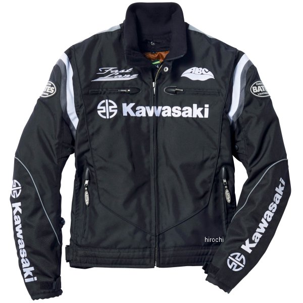 Rakuten - カワサキ純正×BATES ナイロン3シーズンジャケット 黒/白 LLサイズ J8001-2932 JP店