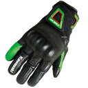 カワサキ純正 モトアーバンウインターグローブ グリーン/赤 Lサイズ J8002-2106 JP店(2)