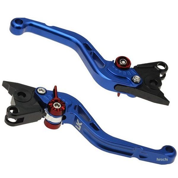 【メーカー在庫あり】 ユーカナヤ U-KANAYA アルミビレットショートレバーセット スタンダードタイプ 21年以降 トライデント660 マットブルー TR023-097-0214 JP店