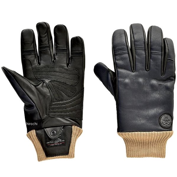Gloves - HTVG2212W ヒューストン HOUSTON 2024年秋冬モデル レザーグローブ A-10 ネイビー Mサイズ HTVG2212WNVM JP店