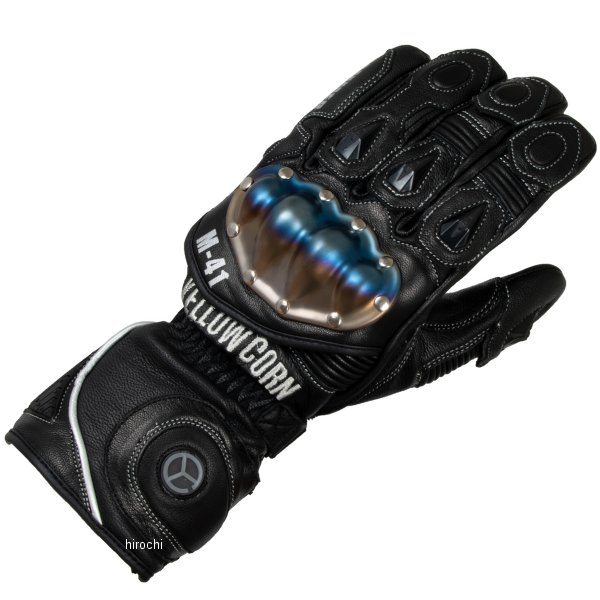 YG-192W イエローコーン YeLLOW CORN 2024年秋冬モデル ウィンターグローブ ブラック/シルバー Mサイズ YG-192W-BK-SV-M JP店