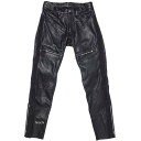 2278 カドヤ KADOYA 秋冬モデル スリムフィットレザーパンツ 黒 LLサイズ 2278-0 JP店