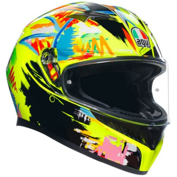 エージーブイ AGV フルフェイスヘルメット K3 MPLK 003-ROSSI WT 2019 Lサイズ(59-60cm) 18381007003-L..