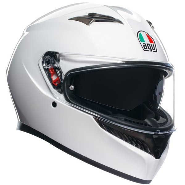 【メーカー在庫あり】 エージーブイ AGV フルフェイスヘルメット K3 MPLK 014 SETAホワイト Mサイズ(57-58cm) 18381007014-M JP店
