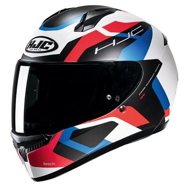 Helmets - HJH233 エイチジェイシー HJC フルフェイスヘルメット C10 ティンス 黒/赤/青 Lサイズ HJH233BK01L JP店