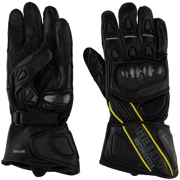 Other - GSR2031 グリーディー GREEDY ハードレーシングレザーグローブ 黒 LLサイズ GRGSR2031BKX JP店