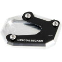 ヘプコアンドベッカー HEPCO&BECKER サイドスタンド エンラージメント 23年 V-ストローム800 DE 42113548 00 91 JP店