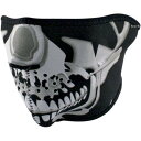 【USA在庫あり】 ザンヘッドギア ZAN Headgear ハーフフェイスマスク クロームスカル 2503-0086 JP店