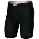 【メーカー在庫あり】 サックス SAXX 2024年モデル ロングレッグ ボクサーブリーフ トレーニング ショート BLK XXLサイズ SXVL29 JP店(2)